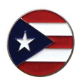 Stock Ball Marker Puerto Rico Flag